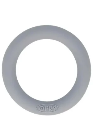 Beperkt Aanbod SILICONEN BIJTRING ROND 55MM 004 grijs