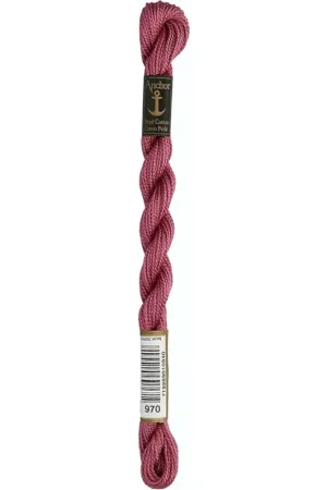 Bestel Nu Anchor Perle 970 oud roze borduurgaren 5 gram dikte 5