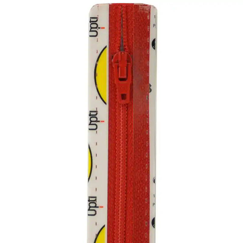 Betrouwbaar Opti S40 kleur 722 rood spiraalrits 4mm niet deelbaar 12-22cm