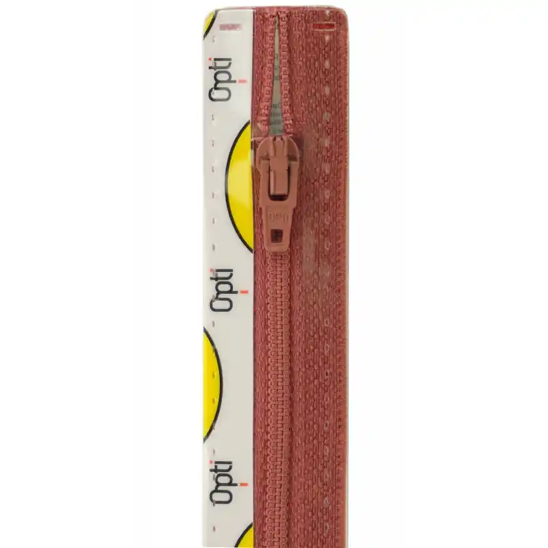 Direct Verzonden Opti S40 kleur 776 oudroze spiraalrits 4mm niet deelbaar 12-22cm