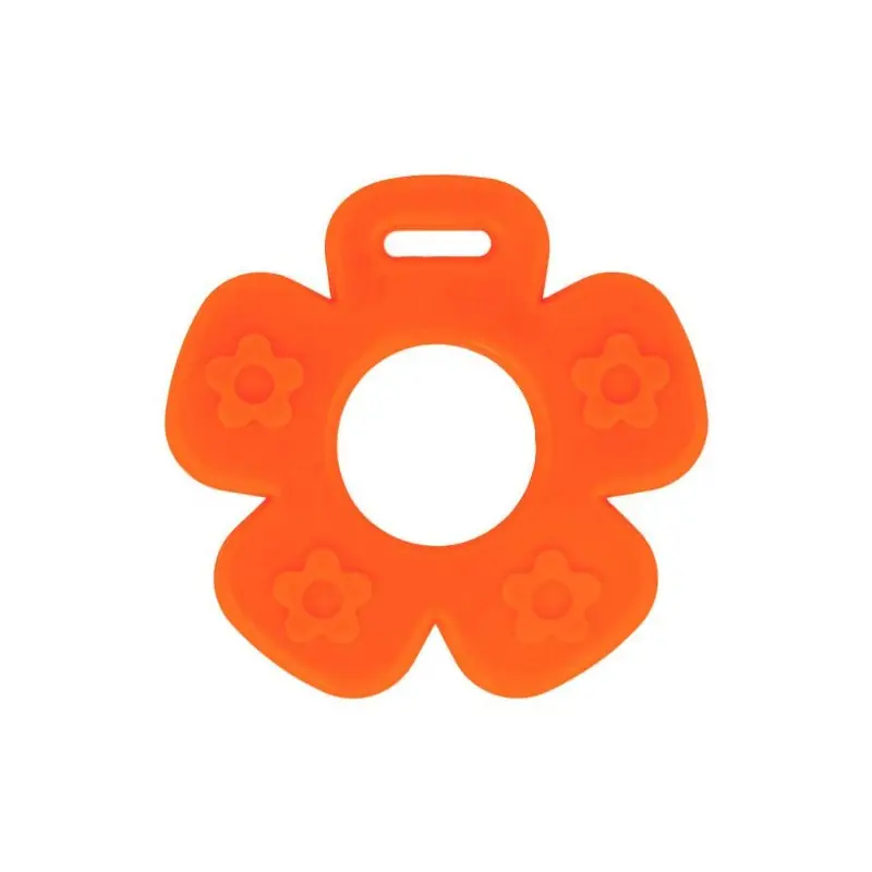 Superprijs BIJTRING BLOEM OPEN 65MM oranje