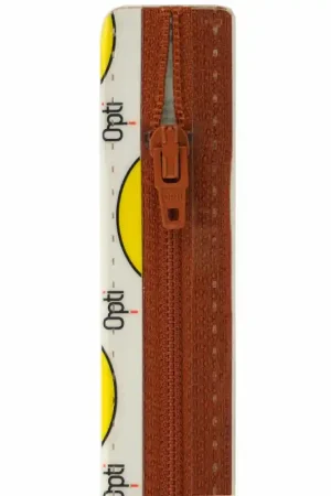 Bestel Nu Opti S40 kleur 987 donkerrood spiraalrits 4mm niet deelbaar 12-22cm