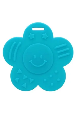 BIJTRING BLOEM DICHT 60MM turquoise Meest Verkocht