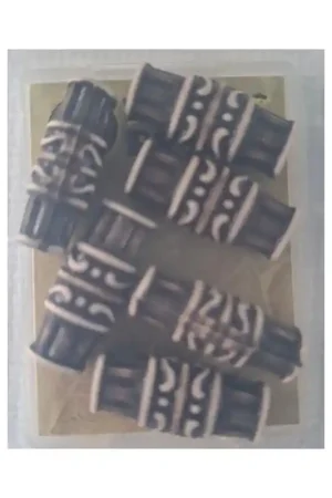 ethnic beads kralen d bruin langwerpig 464.003 eb 1044 Dagaanbieding