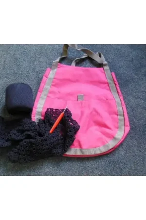 Betrouwbaar roze tas (haken)