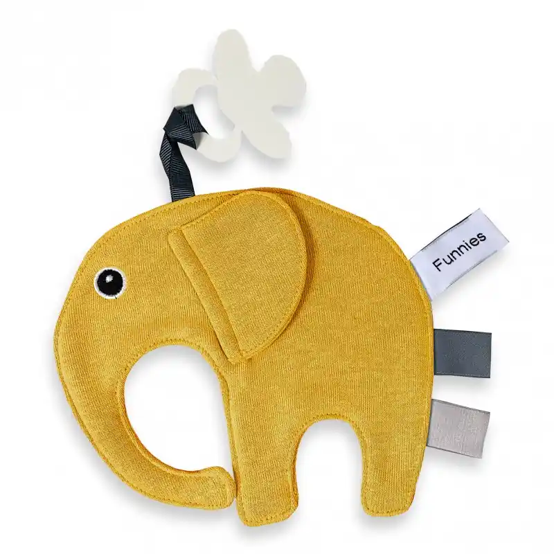 Tutpop Ollie, ochre, met naam Op = Op