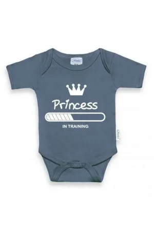 Betrouwbaar ROMPER UNI LINE GREY/BLUE princess