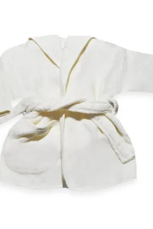 Merkproduct Badjas ecru 1-2 jaar