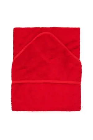 Badcape rood Korting