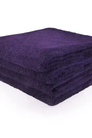 Populair Handdoek 50 x 100 cm paars