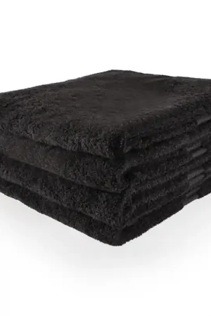 Badlaken 70 x 140 cm antraciet Uitverkoop