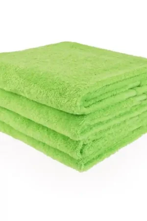 Saunalaken 100 x 200 cm 100 x 200 cm lime Speciale Aanbieding