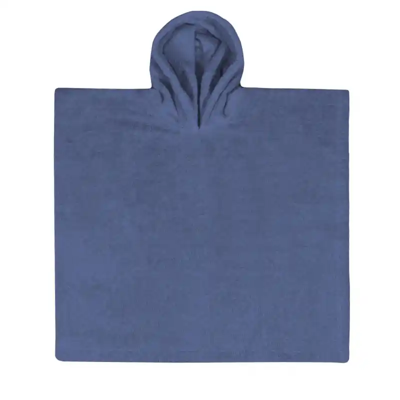 Populair Ponchosilk blue