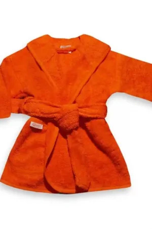 Badjas oranje0-1 jaar Op = Op