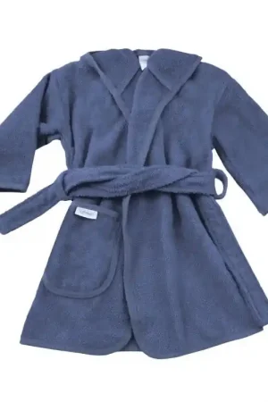 Dagaanbieding Badjas Silk blue 1-2 jaar