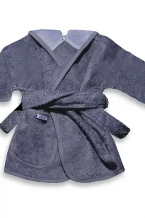 Badjas grijs 0-1 jaar Beperkt Aanbod