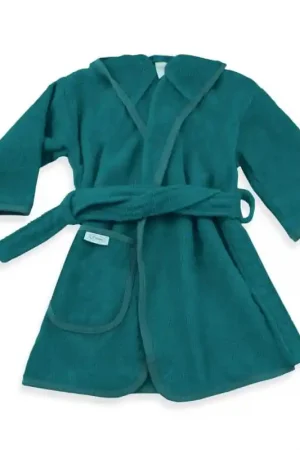 Badjas witlake green 1-2 jaar Gecertificeerd