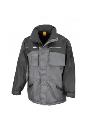Alleen Vandaag Heavy duty combo coat, werkjas xl grijs zwart