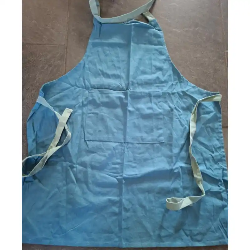 apron keukenschort, blauw Koop Vandaag