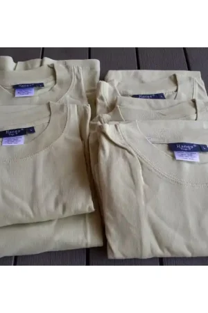 Beste Prijs Set 8. 5 t shirts maat L unisex zacht groen