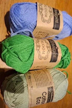 Veilige Betaling 3 bollen katoen bloom en cotton eco