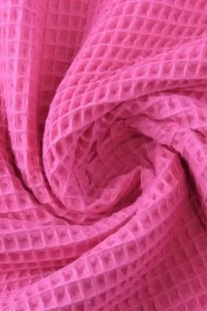 Wafel Katoen Fuchsia Express Levering