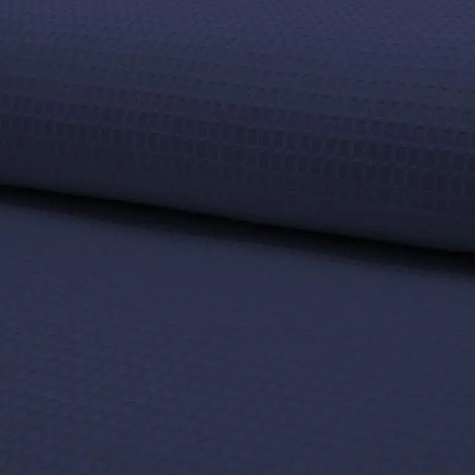 Wafel Katoen Navy Dagaanbieding