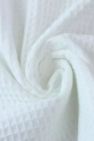 Wafel Katoen Wit Dagaanbieding