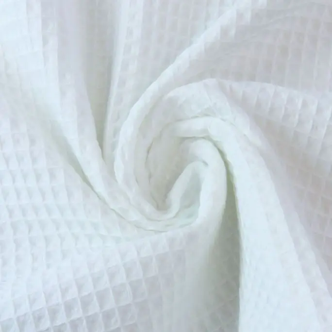 Wafel Katoen Wit Dagaanbieding