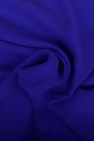Viscose Twill Blauw Nu Kopen