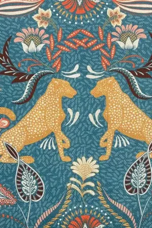 Voordeelprijs Katoen Maori Blauw