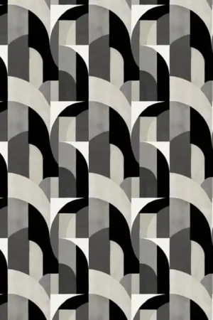 Zware Katoen \\"Varadero\\" Zwart\\/Wit Gratis Verzending