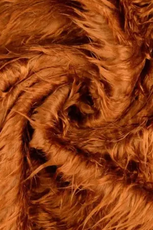 Voordeelprijs Langharig Imitatie Bont Koper