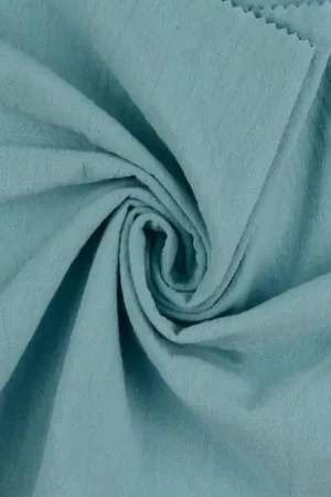 Vintage Katoen Linnenlook Poeder Blauw Alleen Vandaag