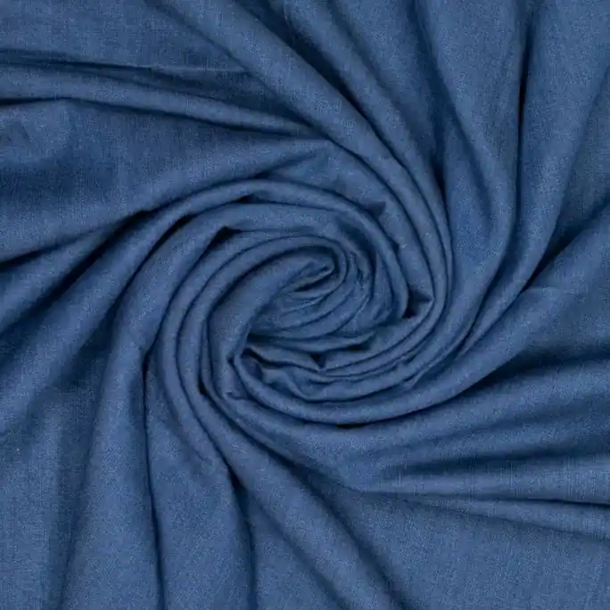 10.4 OZ Tencel Denim Midden Blauw Weekendaanbieding