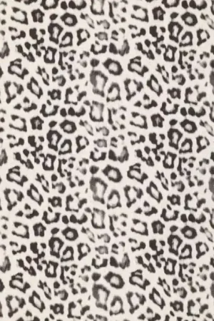 Viscose Linnen Slub Panter Naturel Nieuw