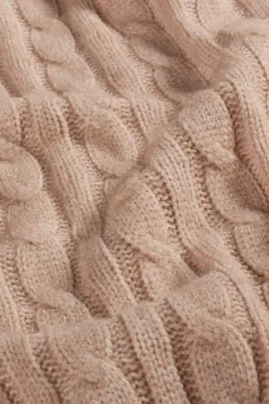 Viscose\\/Polyester Kabelstof Oud Roze Bestel Nu