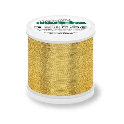 Madeira Metallic gold brilliant 7, 200m Gecertificeerd