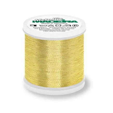 Lage Kosten Madeira Metallic brilliant gold 6, 200m