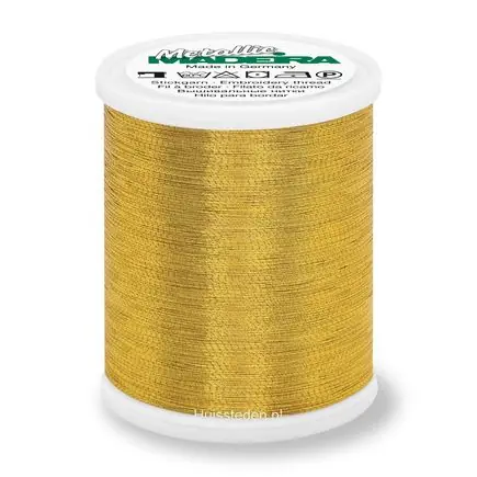 Madeira Metallic brilliant gold 8, 1000m Koopje