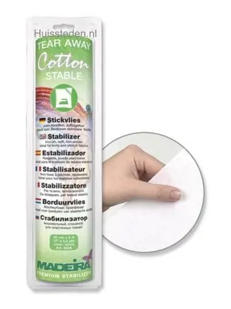 Merkproduct Madeira Tear Away cotton stable