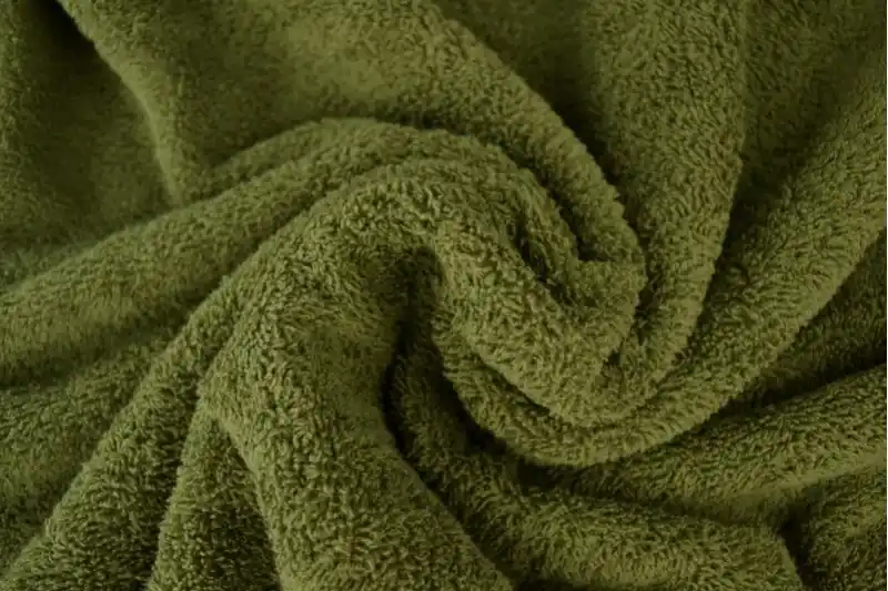 Badstof – Mosgroen Koopje