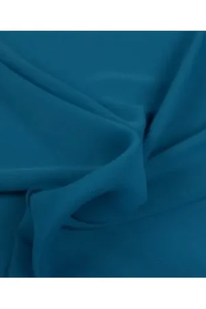 Aanbieding Chiffon stof – Petrol