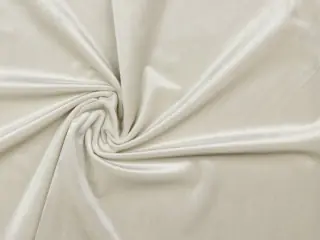 Weekendaanbieding Fluweel stof – Ecru