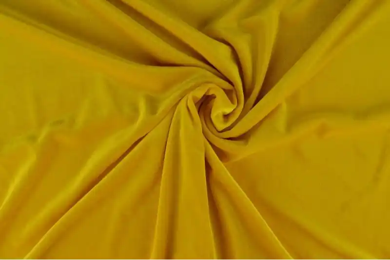 Fluweel stretch – Geel Express Levering