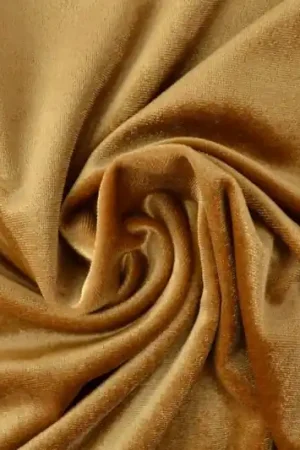 Beperkt Aanbod Fluweel stretch – Goud