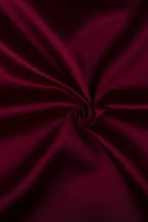 Voordeelprijs Satijn bordeaux rood – Glanzende polyester stof