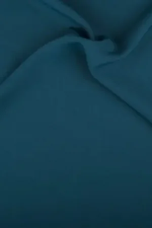 Weekendaanbieding Texture stof Petrol – Polyester stoffen