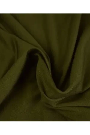 Viscose tricot – Donker mosgroen Speciale Aanbieding