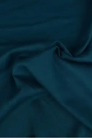 Viscose tricot – Donker petrol Hoge Kwaliteit